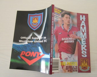1995-96 West Ham United Special Centenary Season Football Handbook, Yearbook, Annual. Ideal Christmas Gift, Fathers Day, Birthday Present