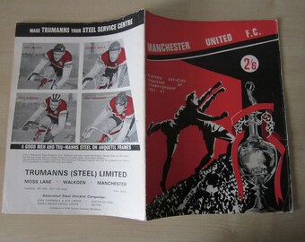 1966-67 Manchester United Football Club Souvenir Brochure, Magazine, Celebrating Winning The Championship. Ideal Birthday Present