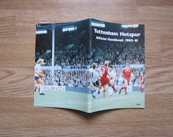 1980-81 Tottenham Hotspur Football Club Handbook, Yearbook, Annual, Souvenir. Ideal Christmas Gift, Fathers Day, Birthday Present