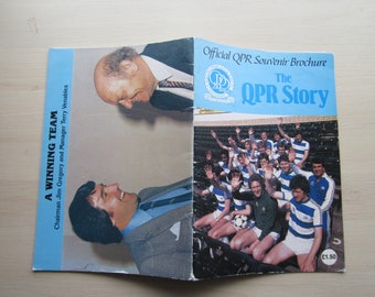1982 Queens Park Rangers QPR FC Centenary Football Club Handbook, Yearbook, Souvenir. Ideal Christmas Gift, Birthday Present