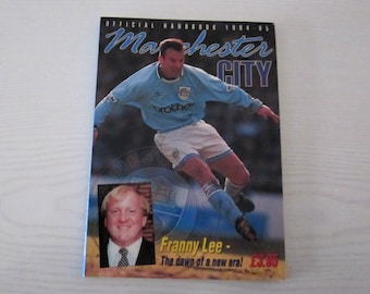 1994-95 Manchester City Football Supporters Club Handbook, Yearbook, Annual. Ideal Christmas Gift, Fathers Day, Birthday Present