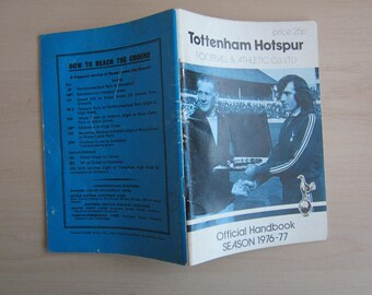 1976-77 Tottenham Hotspur Football Club Magazine, Handbook, Yearbook, Annual. Ideal Christmas Gift, Fathers Day, Birthday Present