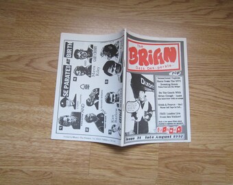 August 1992 "The Brian Gets Des-perate...." 36 page black and white magazine, views/news from Brian Clough and many other contributors!