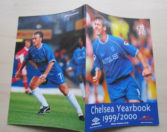 1999-2000 Chelsea Football Club Handbook, Yearbook, Souvenir, Memorabilia.