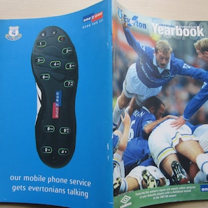 1998-99 Everton Football Club Yearbook, Handbook, Souvenir. Ideal Christmas Gift, Fathers Day, Valentine&#39;s Day, Birthday Present