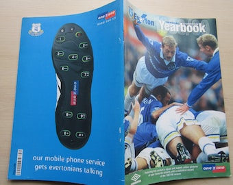 1998-99 Everton Football Club Yearbook, Handbook, Souvenir.