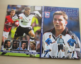 2002 Ipswich Town Football Club Handbook, Yearbook, Annual, Brochure. Ideal Christmas Gift, Fathers Day, Birthday Present For Him.
