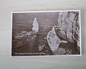 Postcard, King And Queen Rocks, Flamborough Head, Yorkshire, United Kingdom. Real Photo RPPC Postcard