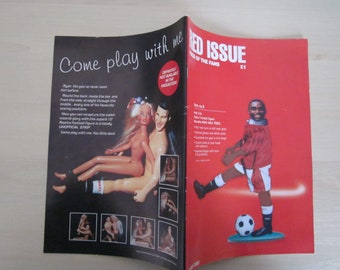 1990s FOUR "Red Issue" - The (Manchester) United Fanzines, Brochures. Ideal Christmas Gift Father's Day Birthday Present For Him.