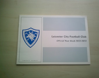 1972-73 Leicester City Football Club Handbook, Yearbook, Annual. Ideal Christmas Gift, Fathers Day, Birthday Present