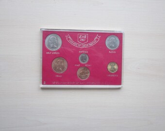 1960s Britain's Pre Decimal Issue 6 Coin Set In Sealed Case. Ideal Christmas Gift, Birthday Present For Loved One!