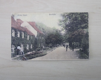 1910s Whitely Woods, Sheffield, United Kingdom, Genuine, Original, Postcard.