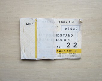 1991-92 Bristol City Football Club Used Season Ticket Booklet/Pass. Ideal Christmas Gift Father's Day Birthday Present Football Gift For Him