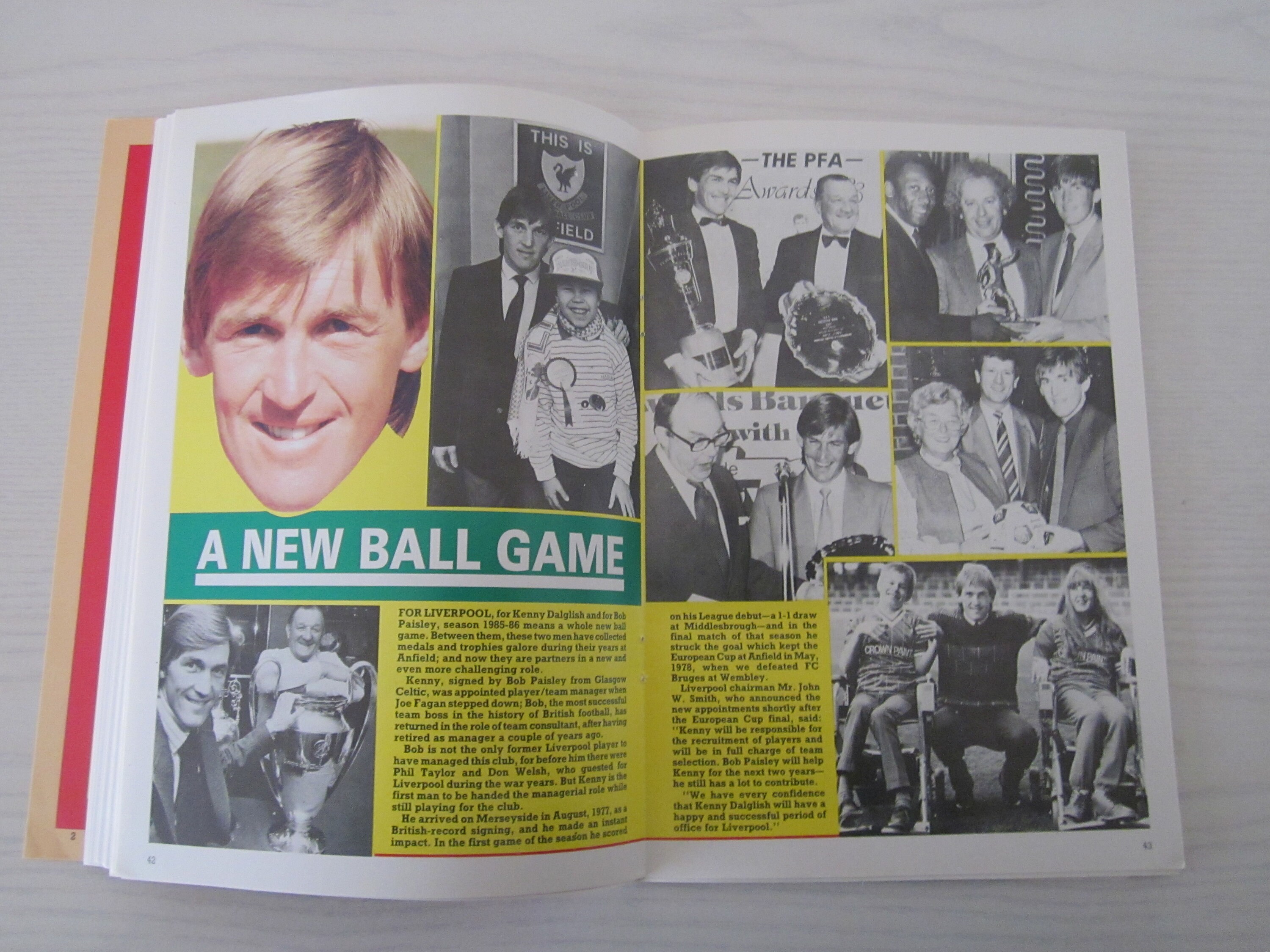 198586 Liverpool Football Club Yearbook Handbook Etsy Australia