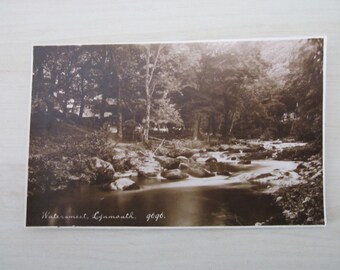Postcard, Watermeet, Lynmouth, Devon, United Kingdom. Real Photo (RPPC) Postcard. Genuine, Original.