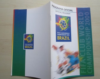 2000 Fifa World Club Championship, Manchester United Football Programme. Ideal Christmas Gift, Fathers Day, Birthday Present For Him