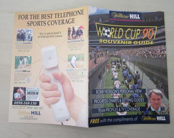 1990 World Cup Final, "World Cup 90 Souvenir Guide". Ideal Christmas Gift Fathers Day, Birthday Present