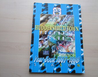1997-98 Huddersfield Town Football Club Handbook, Yearbook, Annual, Souvenir. Ideal Christmas Gift, Fathers Day, Birthday Present