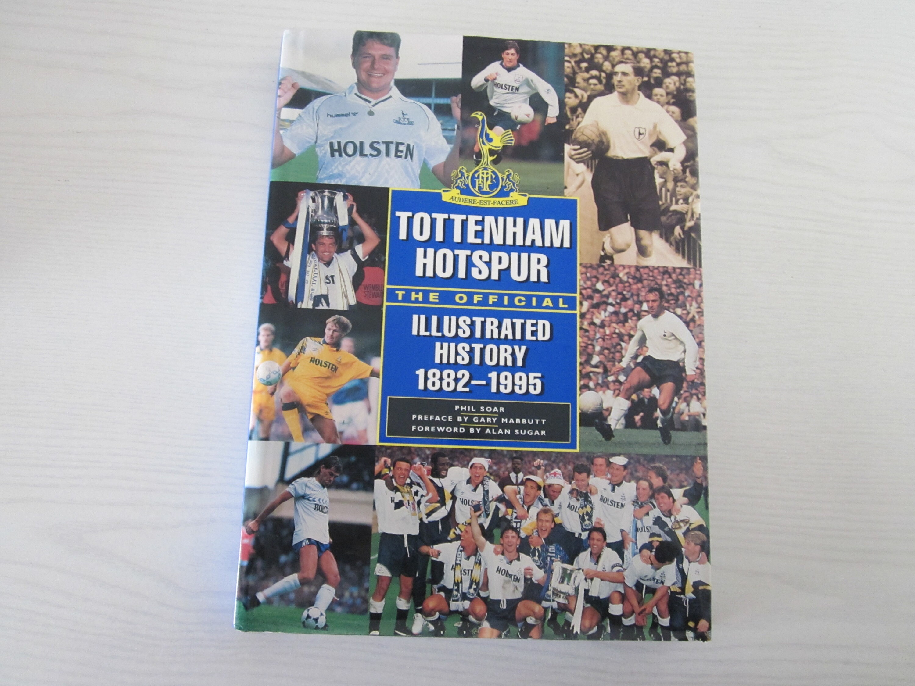 Image of 1882-1995 Original Tottenham Hotspur Illustrated History Football Club Handbook Souvenir Ideal Christmas Gift, Fathers Day, Birthday Present
