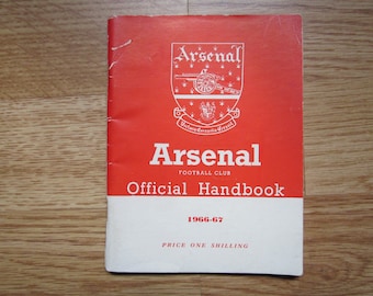 1966-67 Arsenal Football Club Handbook, Yearbook, Souvenir, Memorabilia. Ideal Christmas Gift, Fathers Day, Birthday Present