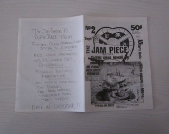 1989-90 THREE Heart of Midlothian (Hearts) "The Jam Piece" Fanzines/Magazines. Ideal Christmas Gift, Fathers Day, Birthday Present