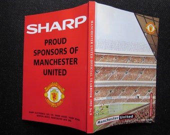 1995 Manchester United Football Club Yearbook, Handbook, Annual, Souvenir.