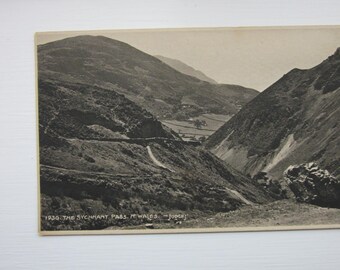 Postcard, The Sychnant Pass, North Wales, United Kingdom, Genuine, Original.