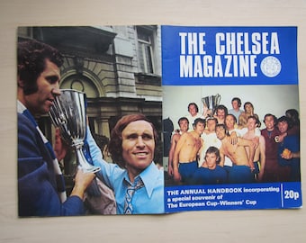 1971-72 Original Chelsea Special Souvenir European Cup-Winners' Cup Football Handbook. Ideal Christmas Gift, Fathers Day, Birthday Present