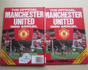 1989 Manchester United Annual, Yearbook, Handbook, Souvenir. Ideal Christmas Gift, Fathers Day, Birthday Present