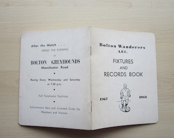 1966-67 Bolton Wanderers Football Club Handbook, Yearbook, Annual, Souvenir. Ideal Christmas Gift, Fathers Day, Birthday Present