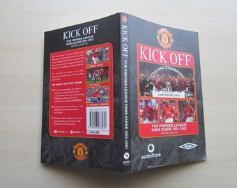2001-2002 "Kick Off" The Premier League Fans Guide. 210+ pages! Ideal Christmas Gift Father's Day Birthday Present Football Gift For Him
