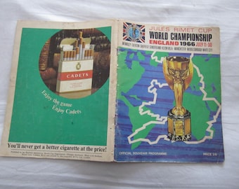 1966 World Cup Final Championship Tournament Football Souvenir Programme. Ideal Christmas Gift, Fathers Day, Birthday Present For Him