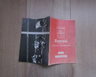 1969-70 Arsenal Football Club Handbook, Yearbook, Annual, Souvenir.