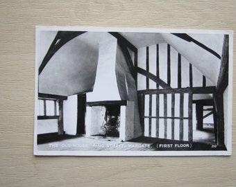 Postcard, The Old House, King Street, Margate (First Floor) RPPC.