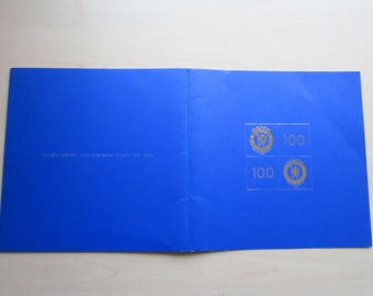 1905-2005 Chelsea Football Club Centenary Year Menu Brochure. Ideal Christmas Gift, Fathers Day, Birthday Present For Him.