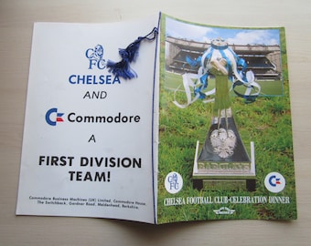 1989 Chelsea Football Club Celebration Dinner Brochure, Programme, Magazine.