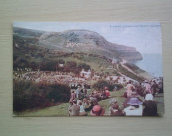 Postcard, Happy Valley, Llandudno, Wales, UK. Genuine, Original, Used, Postcard