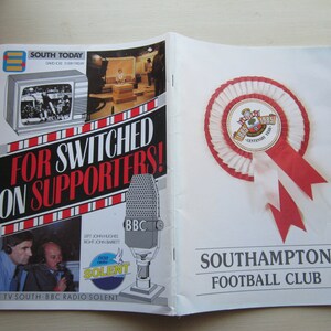 1885-1985 Southampton Football Club CENTENARY Handbook, Yearbook, Souvenir. Ideal Christmas Gift, Fathers Day, Birthday Present