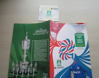 1990 WITH MATCH TICKET Nottingham Forest v Oldham Athletic Football League Cup Final Programme. Ideal Christmas Gift/Birthday Present