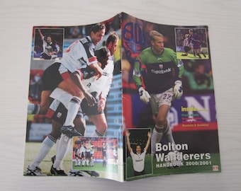 2000 Bolton Wanderers Football Club Handbook, Yearbook, Annual, Souvenir. Ideal Christmas Gift, Fathers Day, Birthday Present