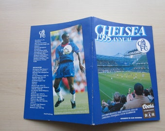 1995 Chelsea Football Club Handbook, Magazine, Yearbook, Annual. Ideal Christmas Gift, Fathers Day, Birthday Present