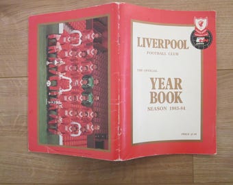 1983-84 Liverpool Football Club Handbook, Yearbook, Annual.