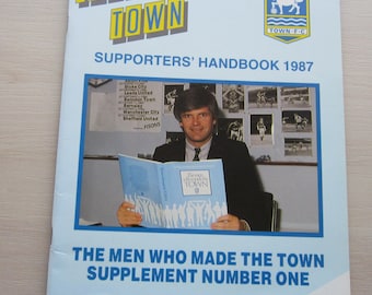 1987 Ipswich Town Football Supporters Club Handbook, Yearbook, Annual. Ideal Christmas Gift, Fathers Day, Birthday Present