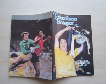 1982-83 Tottenham Hotspur Football Club Handbook, Yearbook, Annual, Souvenir. Ideal Christmas Gift, Fathers Day, Birthday Present