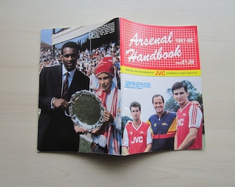1987-88 Arsenal Football Club Handbook, Yearbook, Souvenir, Memorabilia. Ideal Christmas Gift, Fathers Day, Birthday Present