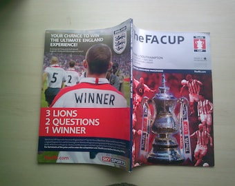 2003 Arsenal v Southampton F A Cup Final Programme, Souvenir, Brochure. Perfect Fathers Day, Christmas, Birthday Present