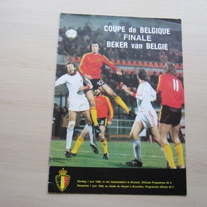 1979-80 Watershei Thor v SK Beveren  Belgian Cup Final Football Programme. Ideal Christmas Gift, Fathers Day, Birthday Present