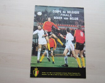1979-80 Watershei Thor v SK Beveren  Belgian Cup Final Football Programme. Ideal Christmas Gift, Fathers Day, Birthday Present