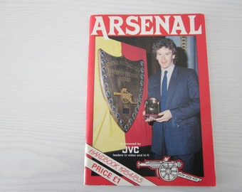 1984-85 Arsenal Football Club Handbook, Yearbook, Annual, Souvenir, Memorabilia.