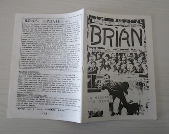 1988-89 THREE Nottingham Forest Fanzines, Original.Yearbook, Annual, Souvenir. Ideal Christmas Gift, Fathers Day, Birthday Present For Him.